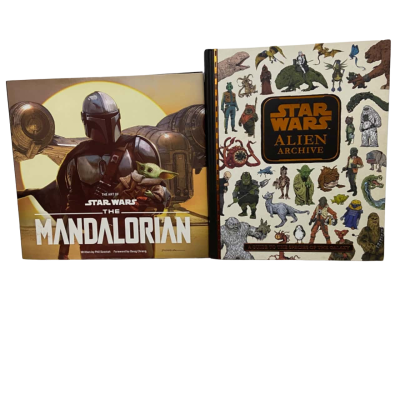Bundle of two Star Wars Hardcover books 