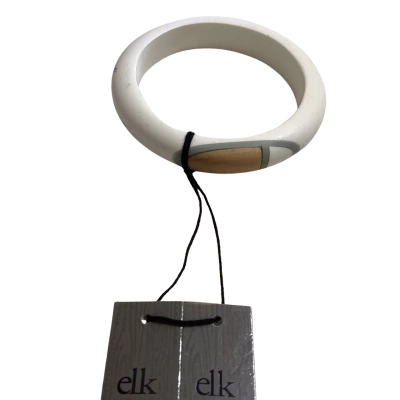 ELK Womens Bangle Brown / White 
