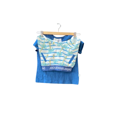 Peter Alexander Size 2 Pyjamas Blue/Multicoloured BNWT