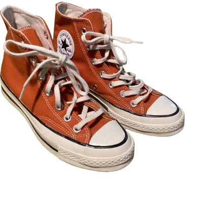Converse chuck taylors  Size 7 Burnt Orange 