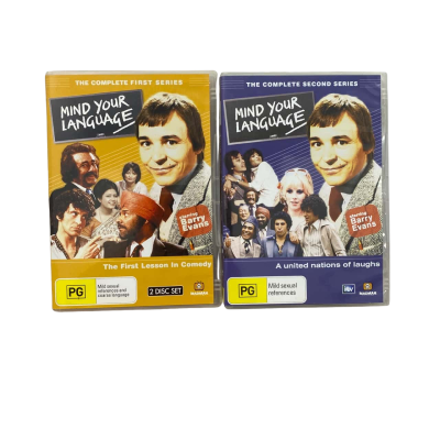 British Sitcom Mind Your Language DVD’s Season 1&2