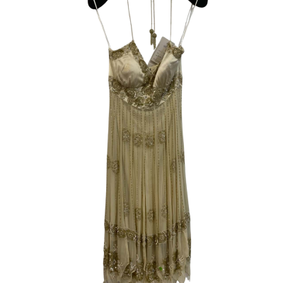 MK Womens  Size 8 Cream  dress