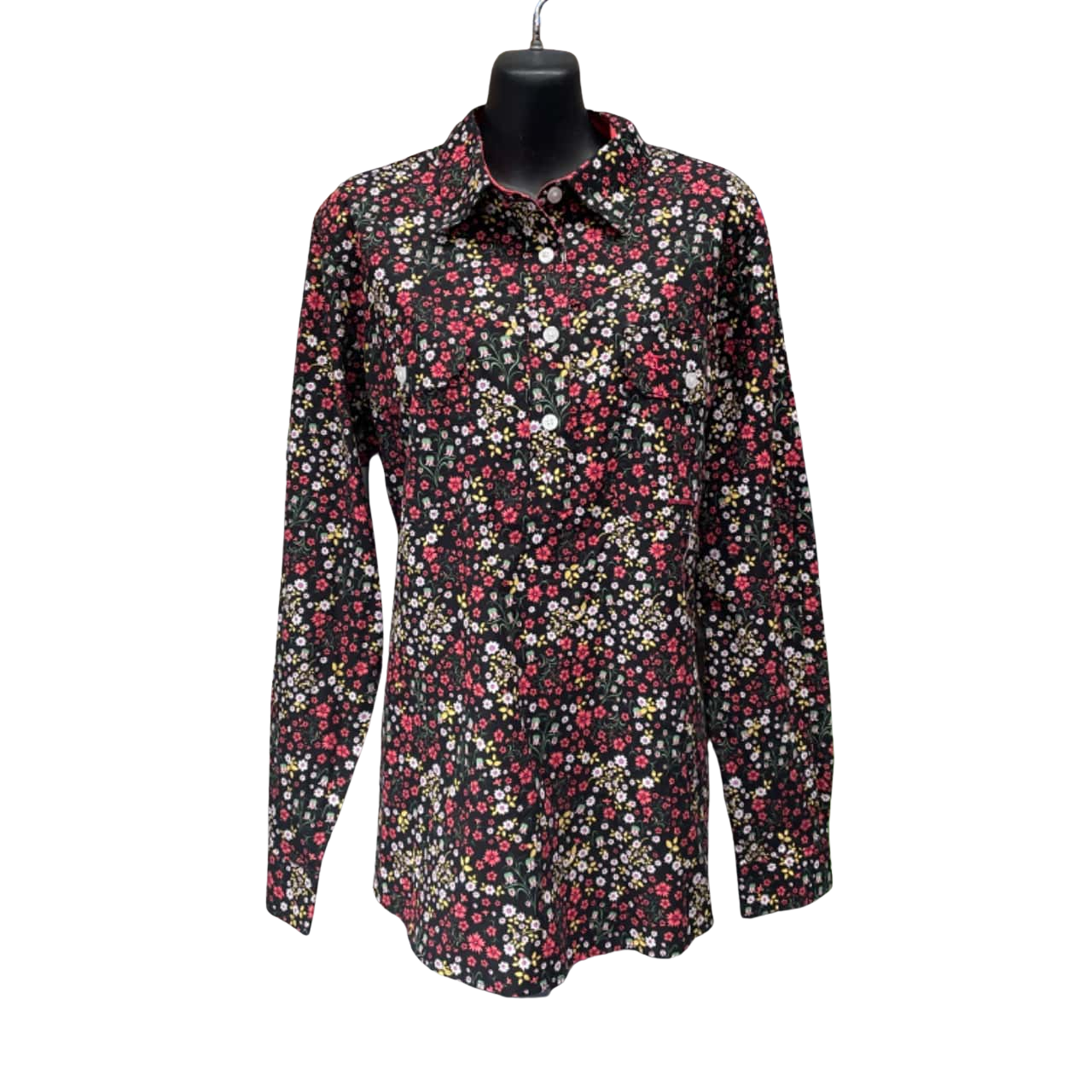 Georgie Organic Brushed Cotton Knit PJ Shirt main image 1