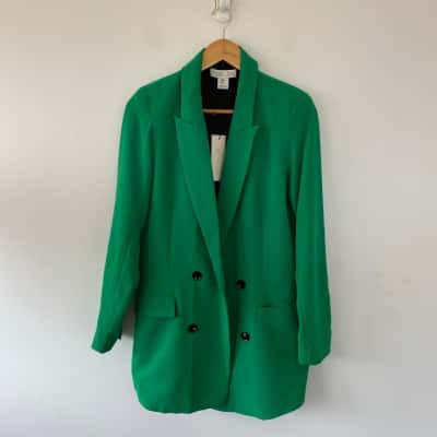 Rachel Zoe Green Blazer  Size M 