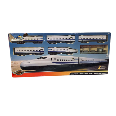 Toys R Us Fast Lane Bullet Train Set – 3 Track Layouts #ToysRUs #BulletTrain #VintageToys