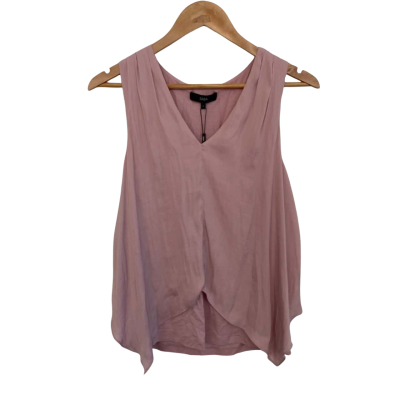 Saba Womens  Size S Tank Top Pink  