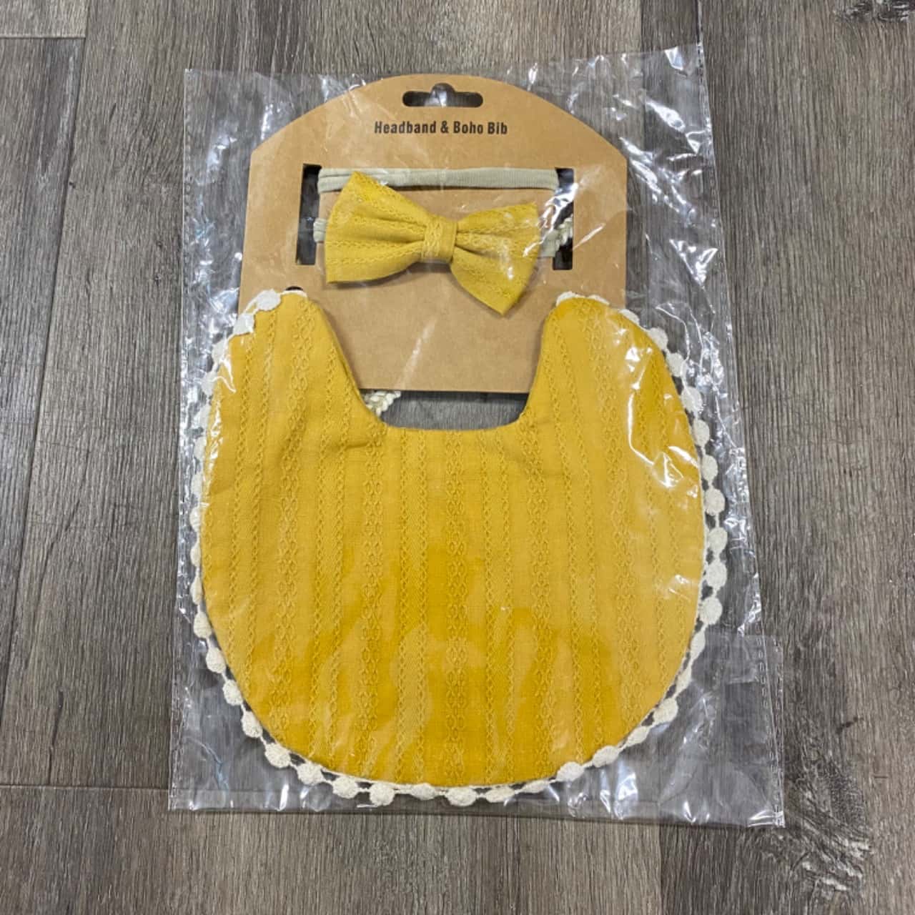 Headband And Boho Bib Kids Sets (s)