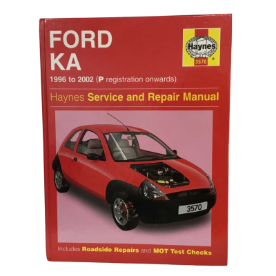 Haynes Service and Repair Manuel Hard Cover Book Ford KA 1996-2002