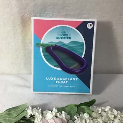 Luxe Eggplant Inflatable Float (new)