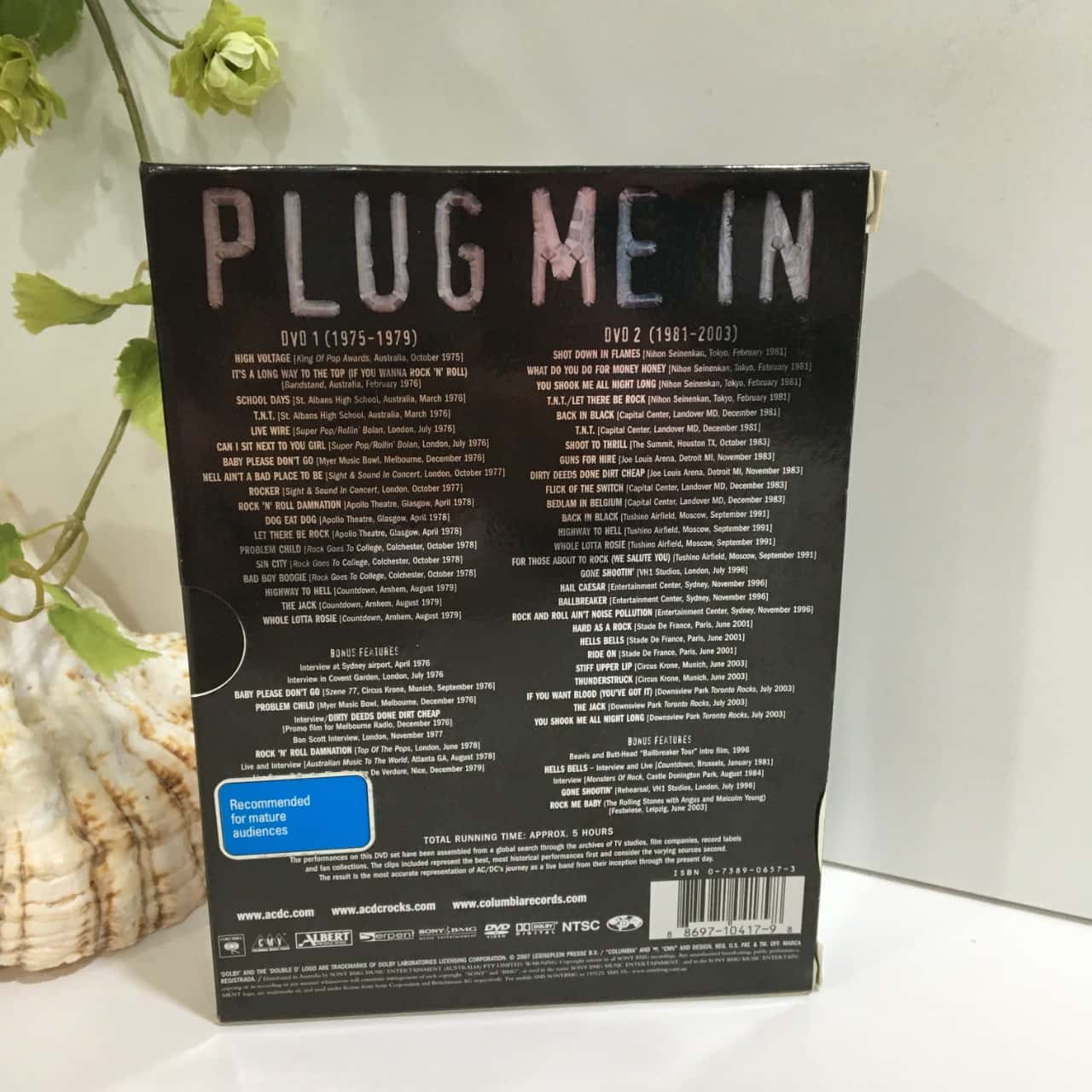 50% Off - AC/DC - Plug Me In, DVD Pack(s)