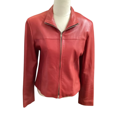 Vintage Rona Leather Jacket - Size 12