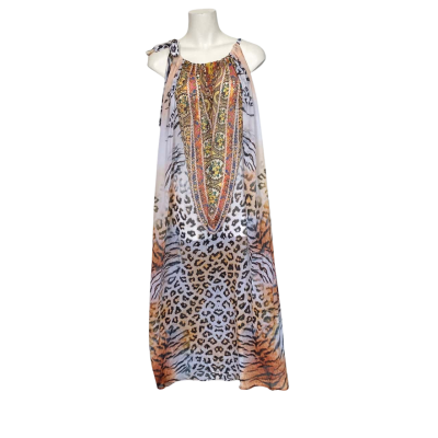  Womens  Dress Size One Size Animal print 