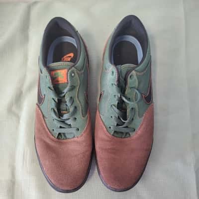 Nike SB Eric Koston SE Skateboarding Sneakers - Green/Brown - Nike