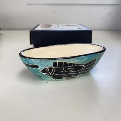 Bindi.Bindi Indigenous Design Ceramic Fish Bowl