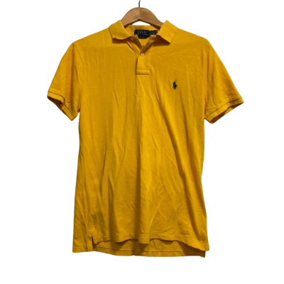 Polo Ralph Lauren, Mens, Size M, mustard yellow collared shirt