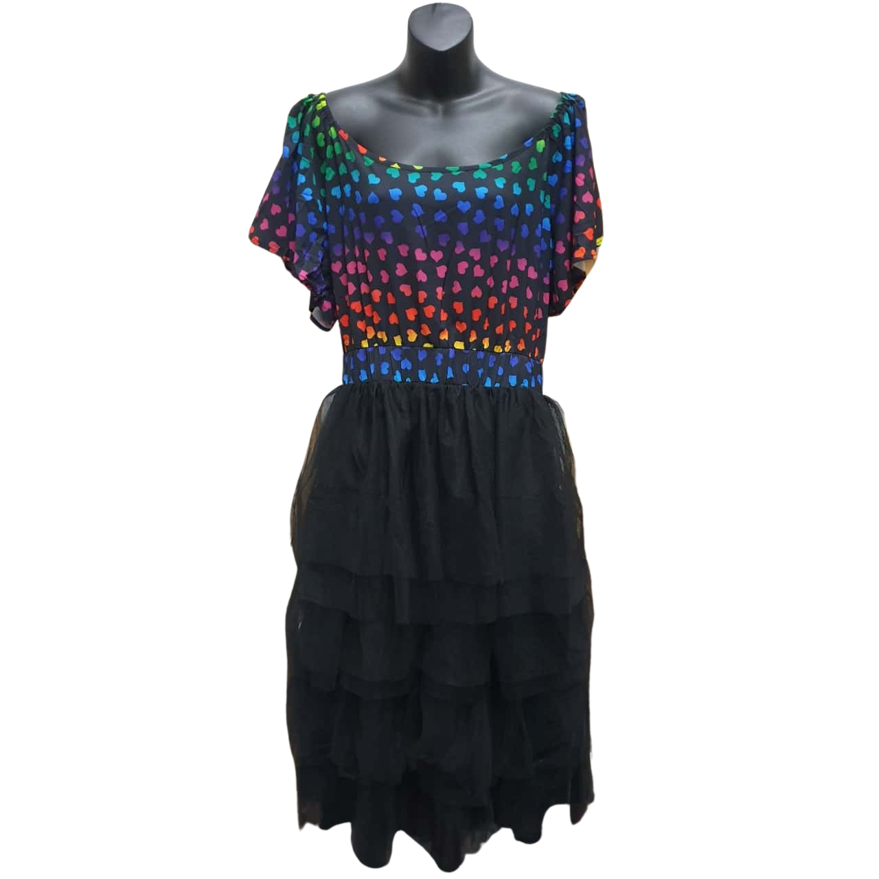 New With Tags LITTLE PARTY DRESS Brand 'Aspen Black Confetti' Dress