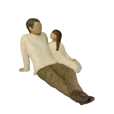 Willow Tree Father And Daughter Figurine 