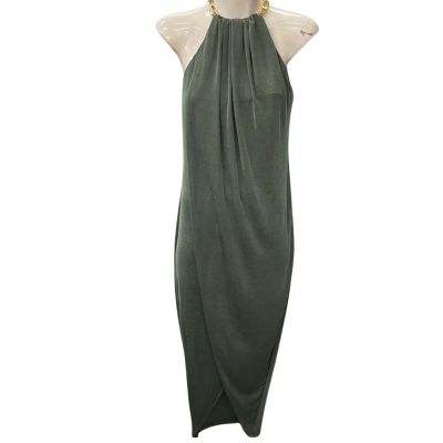 Sheike Womens  Size 6 Maxi Dress Green 