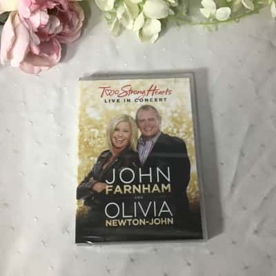 Two Strong Hearts Live in Concert John Farnham & Olivia Newton-John DVD (new)