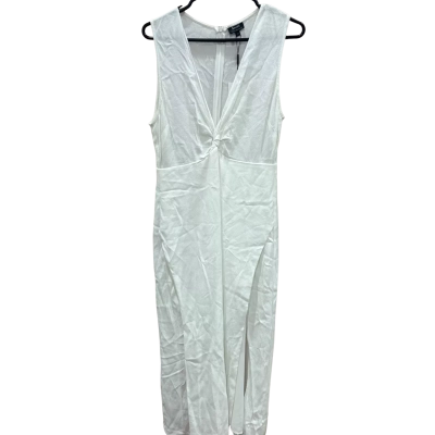  Bardot Womens  Size 12 Knot Twist Ivory White Dress 