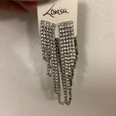 Lovisa Womens Earrings diamanté 