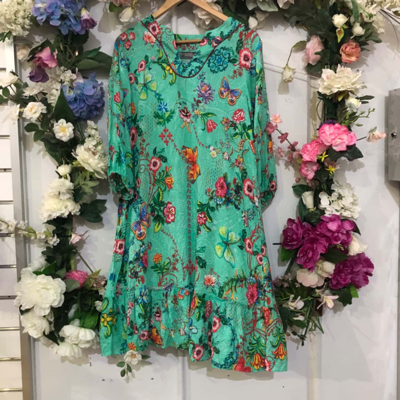 Hammock & Vine Size 10 Green dress loose fit(s)