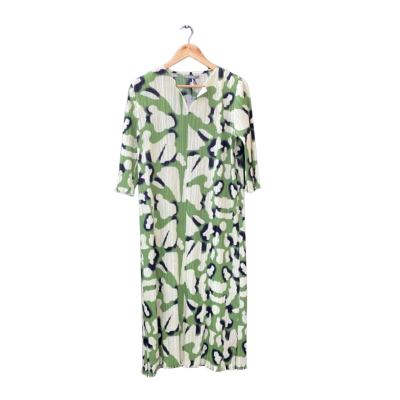 Feathers Size L Casual Dress Black/Green/Multicoloured/Pattern/Yellow BNWT