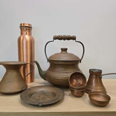 Vintage Mixed Copperware Collection