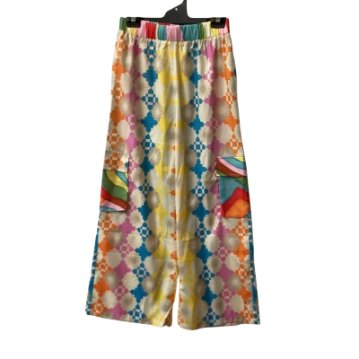  Womens  Size S Ankle Length Pants Multicoloured J
