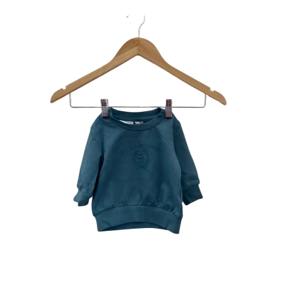 Peter Alexander Kids  Size 3-6m Set Teal Sweatshirt & Pants