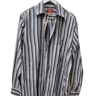 R.M. Williams Mens  Size XXL Long Sleeve Shirt Striped 