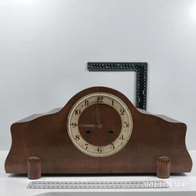 Made on Germany Vintage Mantel Clock As Is 