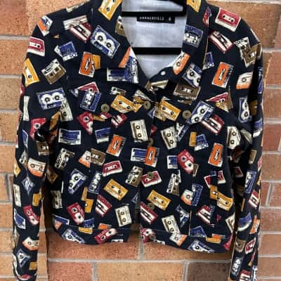 Dangerfield Womens  Size 8 Pattern Jacket 