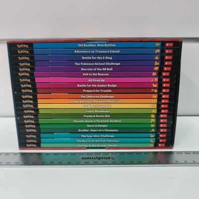 Scholastic Pokémon Essential Collection 16-Book Chapter Book Box Set PreOwned 