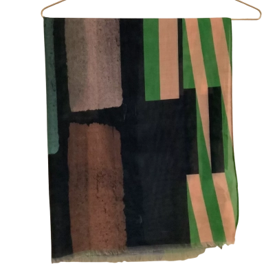 BNWT* Rare Rabbit.  Paint Box Scarf.    