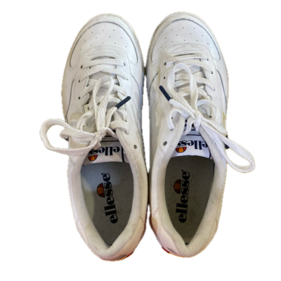 Ellesse Mens Shoes Size 10 Burnt Orange / white Sneakers