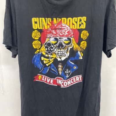 Guns &Roses tour 91 Mens  Size S Short Sleeve T-shirt Black  