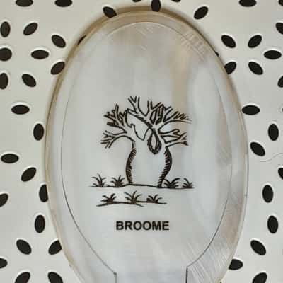 Kimmie mini Mother of Pearl make-up mirror