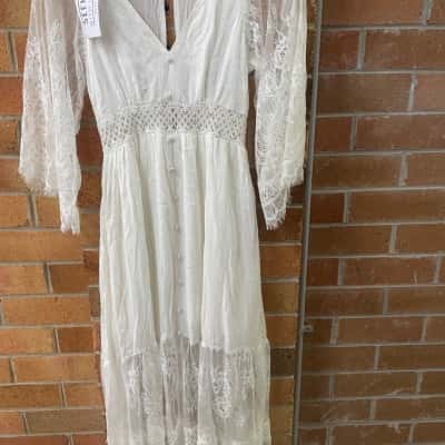 Womens Seema with Love  Size S Isla Maxi Dress 