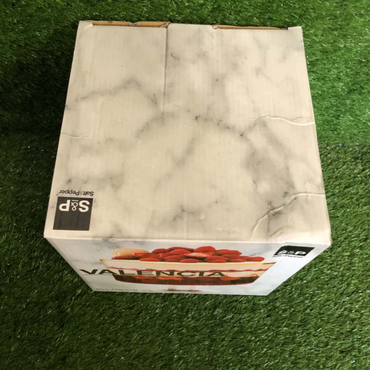 S&P Valencia Trifle Bowl With Gold Rim 20cm (New)(s)