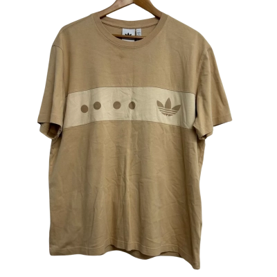 Adidas Mens Size L Brown T-Shirt