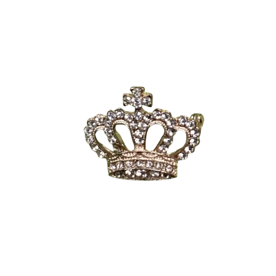  Womens Brooch  crown diamanté 