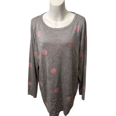 BNWT Beme Curve Purple Magic Top - Size Large 