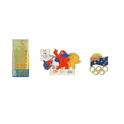  Unisex Olympics commemorative pins (3)