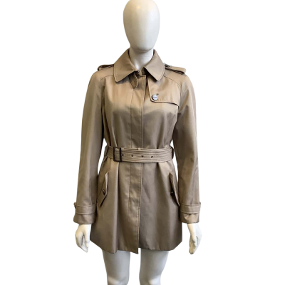 David Lawrence Women's Size 12 Winter Jacket Beige 