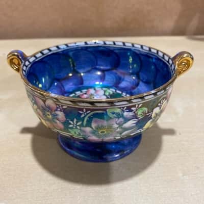 Making Clematis Two Handled  Floral Bowl