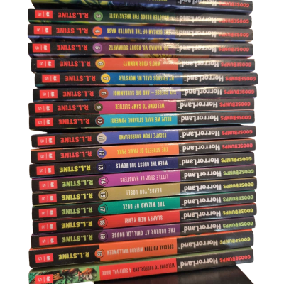 Collection of Horrorland series goosebumps book by R.L.Stine 