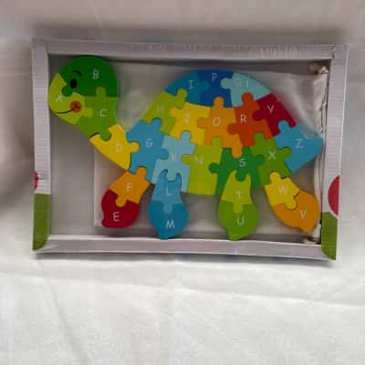 Kids Puzzles - Jack’n’Jill Super Cute Turtle Early Learning Puzzle - Brand New Still in Wrapping 