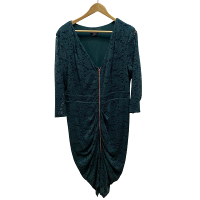 City Chic Womens  Size 18 Green Dress