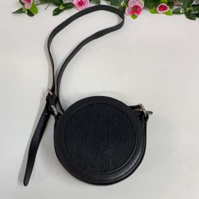 Womens Black Tony Bianco Leather Handbag